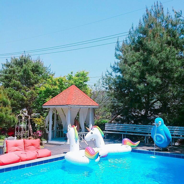 Popcorn House Pension Gapyeong Esterno foto